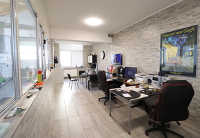 Budapest VIII. kerület Józsefváros 251nm jó állapotú raktár kiépített irodával, szociális blokkal kiadó